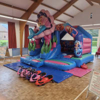 Mermaid 3d Bouncy Castle With Slide