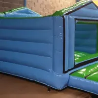 Plain Box Bouncer Blue Green