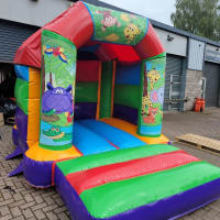 Jungle Theme Bouncy Castle