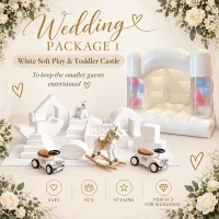 Wedding  Package 1- Toddler Bouncy Castle And Soft Play
