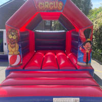 Circus Theme Bouncy Castle