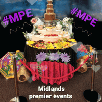 Chocolate Fountain And Fruit Combi Display