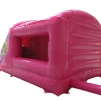Pink Party Themed Box Jump And Slide
