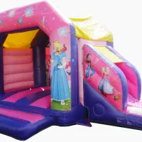 14ft X 16ft Princess Bounce And Slide