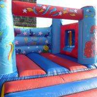 My Little Pony Bouncy Castle With Side Slide