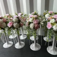 Pink And White Flower Hire