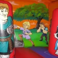 Knights And Dragons Bounce And Front Slide