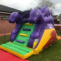 Package A - Standard Bouncy Castle And Ball Pond With Air Jugglers