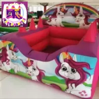 Unicorn Ball Pool With Air Jugglers