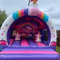 3d Unicorn Bouncy Castle