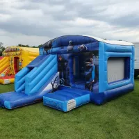 14ft X 16ft Frozen Bounce And Front Slide
