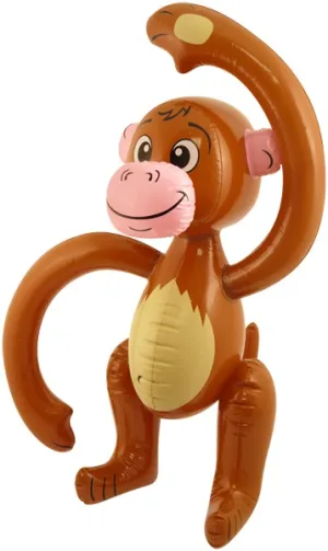 Inflatable Monkey 58cm