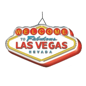 Vegas 5.4ft X 3ft Hanging Inflatable - Price To Hire