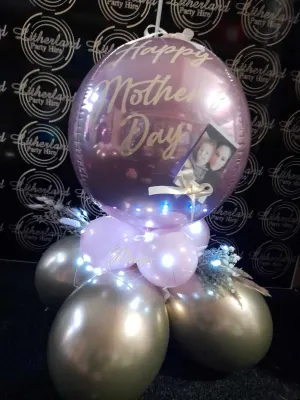 Mothers Day Personalised Balloon With Lights