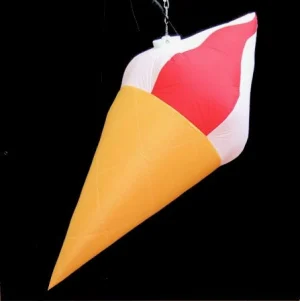 Ice Cream 2.6ft X 5ft Hanging Inflatable - Price To Hire