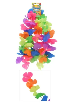 Hawaiian Lei Multicolour Bunting 3m