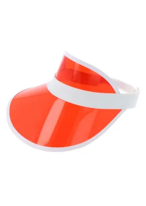 Premium Red Poker / Golf Style Visor