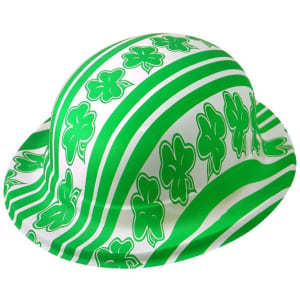 Shamrock Plastic Bowler Hat