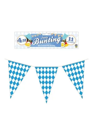 Beer Festival Bavarian Bunting 4m (11 Flags)