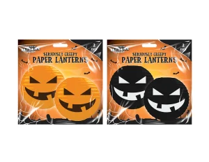 Pumpkin Lanterns Price For 2 Black And 2 Orange