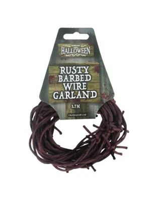 Barbed Wire Garland 3.7m