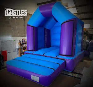 12ft X 8ft A Frame Castle - Purple And Blue