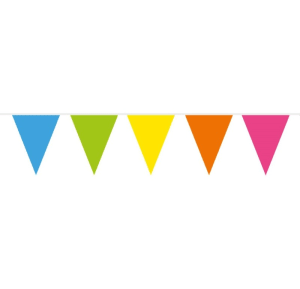 Multicolour Giant Bunting 10m (18 Flags)
