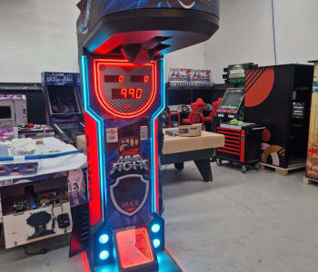 Punchbag Arcade Machine Hire for Telford Exhibitions