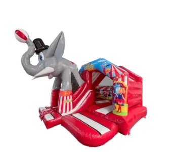 Circus 3D Combo Bouncy Castle hire in Renfrewshire