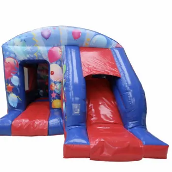 Party Bouncy Castle with Slide hire in Comberton