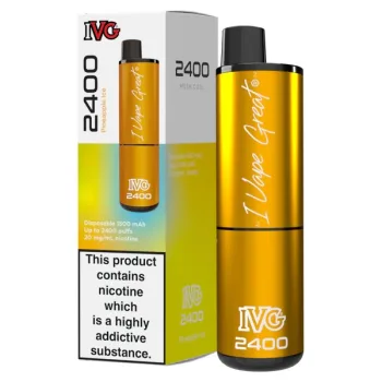 The Pineapple Ice Ivg 2400 Puffs Disposable Vape