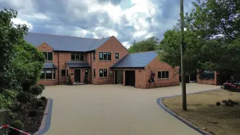 Gaz Beadles Bespoke Resin-bound Driveway Transformation