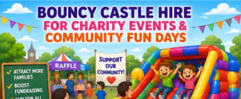 Why Bouncy Castles Are Great For Charity Events And Community Fun Days In Tameside
