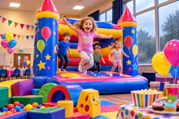 Rainy Days? Bring The Bouncing Indoors This Autumn