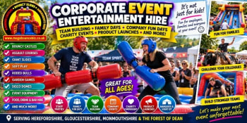 Corporate Event Entertainment, Why Inflatables Arent Just For Childrens Parties