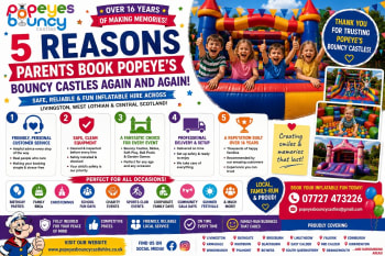 5 Reasons Parents Book Popeyes Bouncy Castles Again And Again