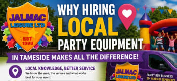 Why Hiring Local Party Equipment In Tameside Makes All The Difference