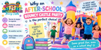 Why A Bouncy Castle Is Perfect For An After-school Birthday Party