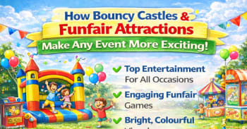 How Bouncy Castles And Funfair Attractions Make Any Event More Exciting