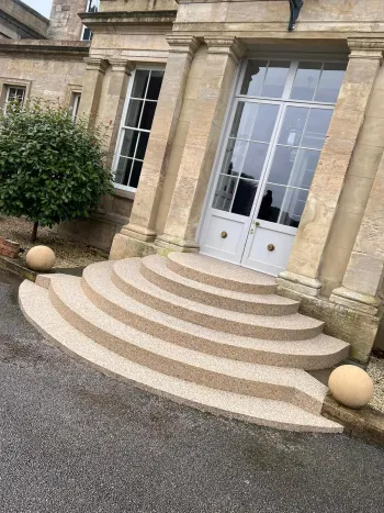 The Beauty Of Resin Bound Steps