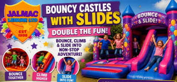 Why Bouncy Castles With Slides Give Children Double The Fun