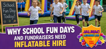 Why School Fun Days And Fundraisers In Tameside Need Inflatable Hire