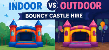 Indoor Vs Outdoor Bouncy Castle Hire, Whats Best For Your Event