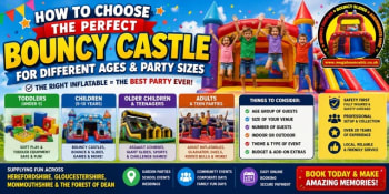 How To Choose The Perfect Bouncy Castle For Different Ages And Party Sizes