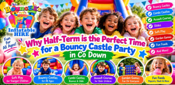 Why Half Term Is The Perfect Time For A Bouncy Castle Party In Co Down