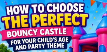 How To Choose The Perfect Bouncy Castle For Your Childs Age And Party Theme