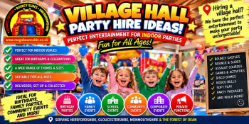 Hiring A Village Hall For A Party.. Your Complete Entertainment Checklist
