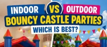 Indoor Vs Outdoor Bouncy Castle Parties, Which Is Best