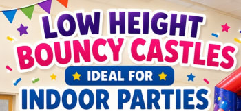 Why Low Height Bouncy Castles Are Perfect For Indoor Parties In Tameside