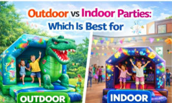 Outdoor Vs Indoor Parties Which Is Best For Bouncy Castle Hire?